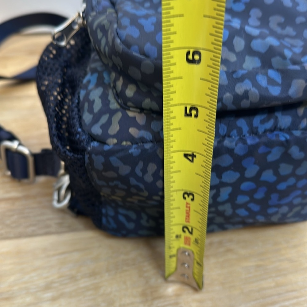 Fabletics Mini Backpack Rainbow Leopard Print - image 5